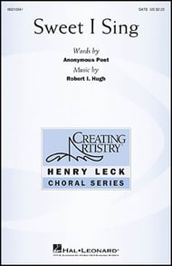 Sweet I Sing SATB choral sheet music cover Thumbnail